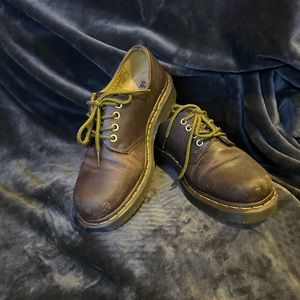 Doctor Martens vintage Brown Leather Oxfords